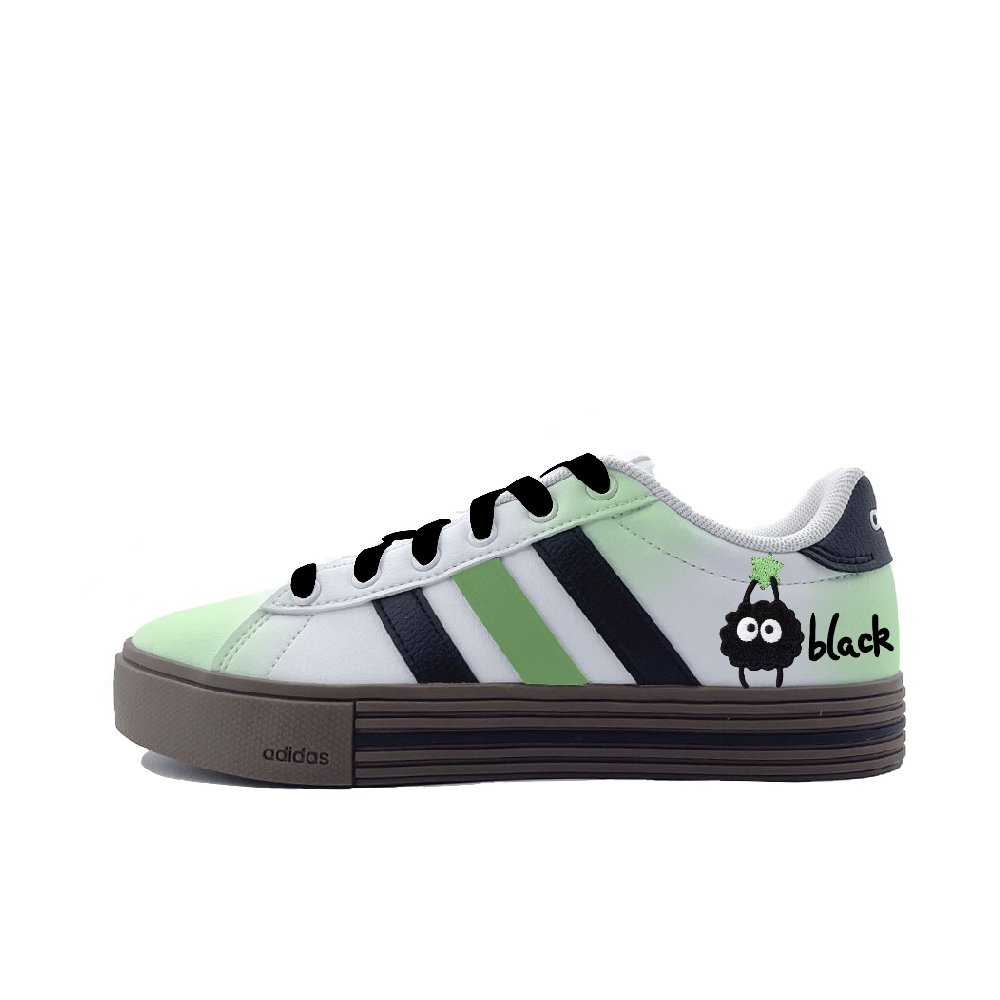 Adidas Daily 4.0 Abrasion Resistant Low Top Skateboard Shoes Unisex Coffee