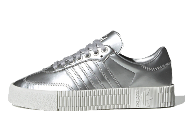 Adidas Sambarose Silver Metallic Women's