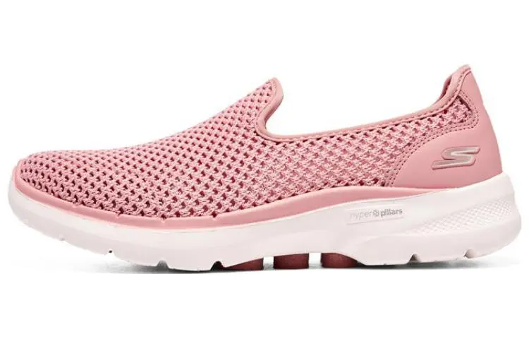 Skechers Go Walk 6 Shoes 'Pink White' Women's