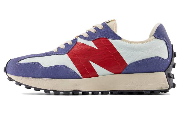New Balance 327 Forest Green Serene Blue Vintage Worn