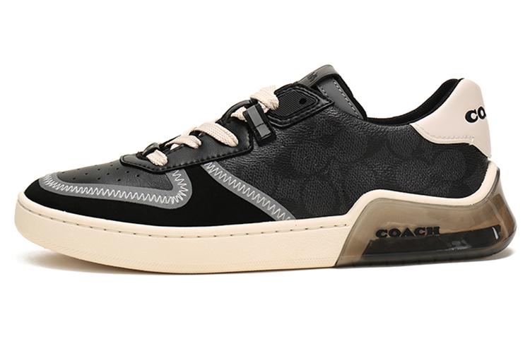 COACH CitySole Support Balance Lightweight Low Top Sports Casual Shoes Men's Gray Black
