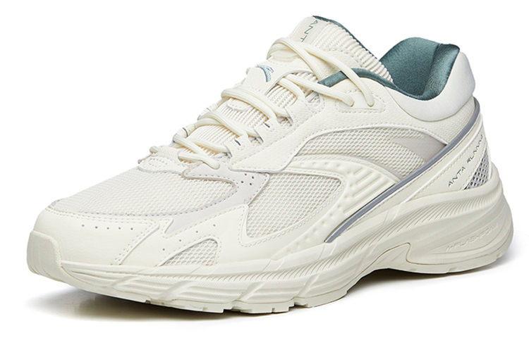 Anta AT951 Low-Top Sports Casual Shoes Men's Beige White Green купить в интернет-магазине Yoocart с быстрой доставкой по России.