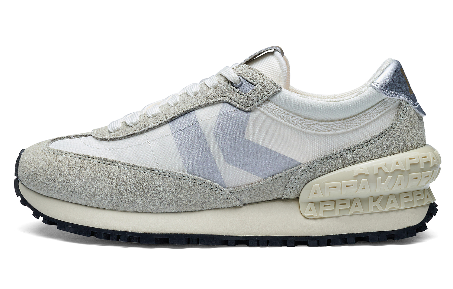 Kappa Slip Resistant Abrasion Resistant Low top Running Shoes Women's Green White