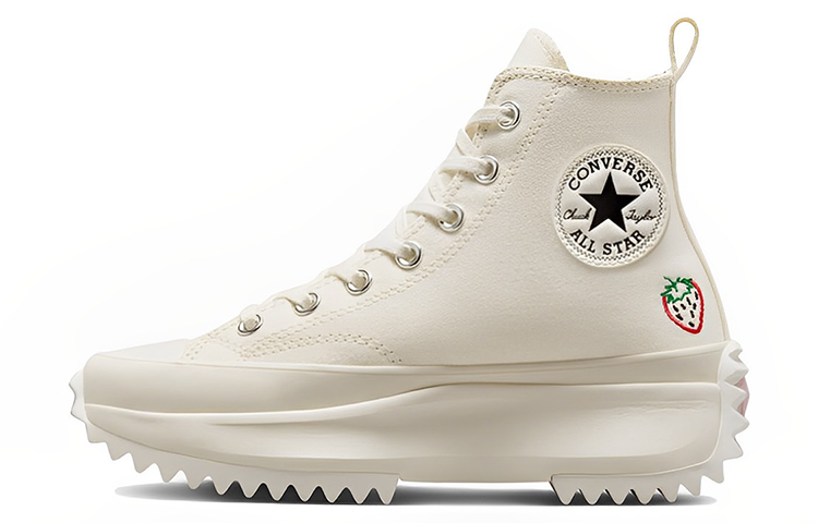 Converse Run Star Hike Platform High 'Embroidered Fruits & Florals'