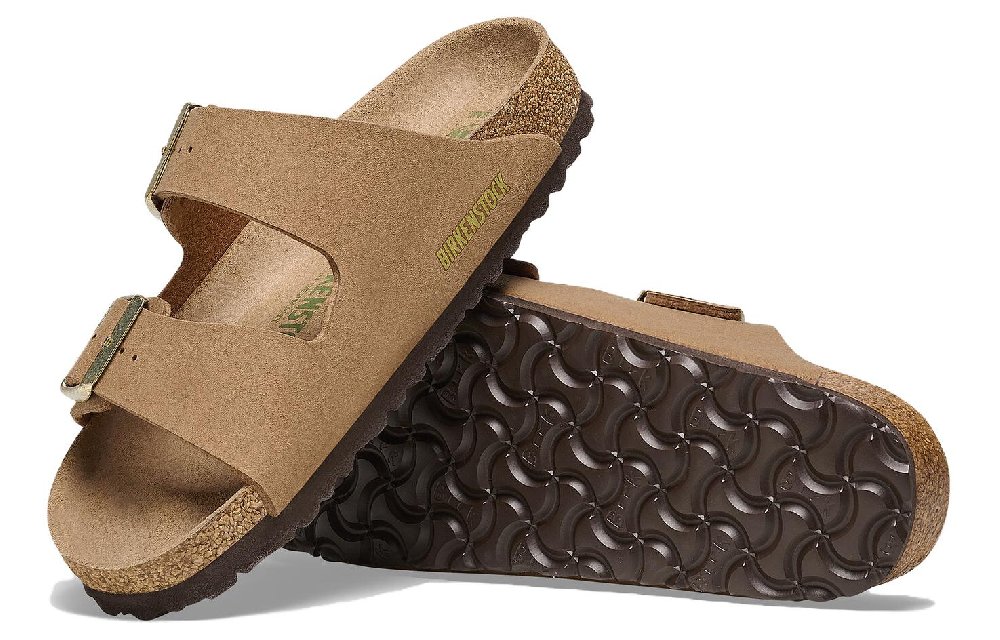 Birkenstock Slide Slippers Women's Light Brown Regular