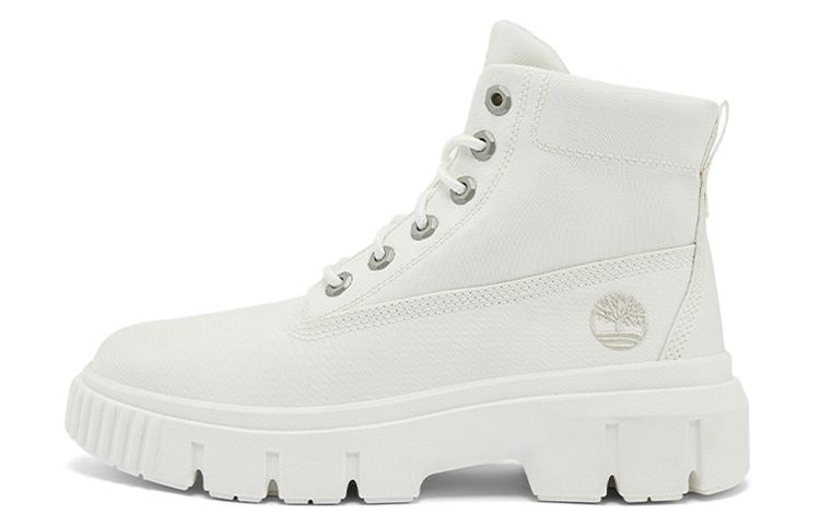 Timberland Greyfield Canvas Boot 'White' Women's