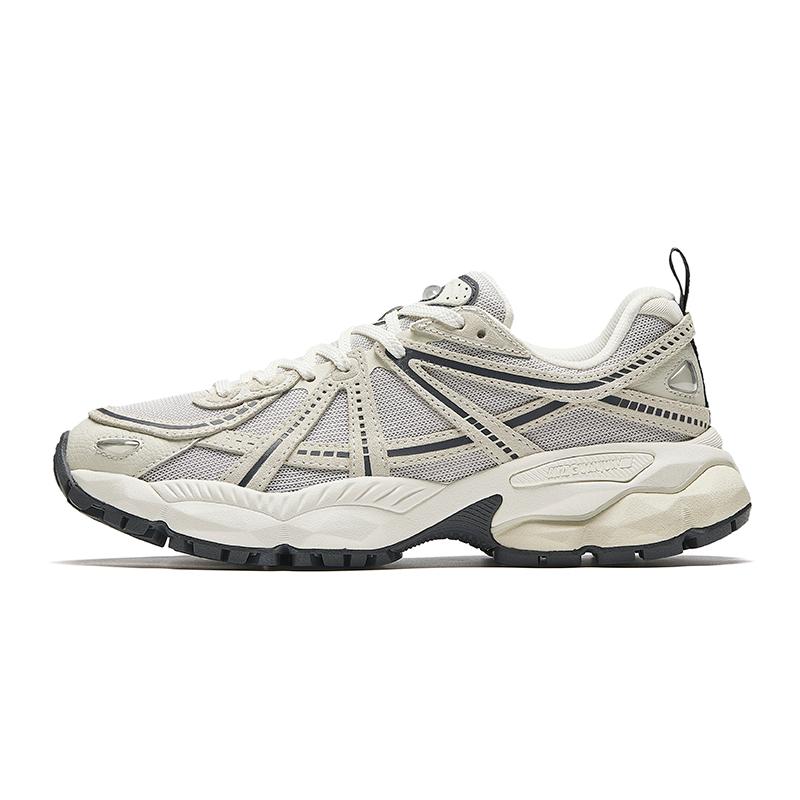 ANTA Champion All-Weather Series Chunky Sneakers Women's Low-Top Cumulus Gray/Thick Heather Gray