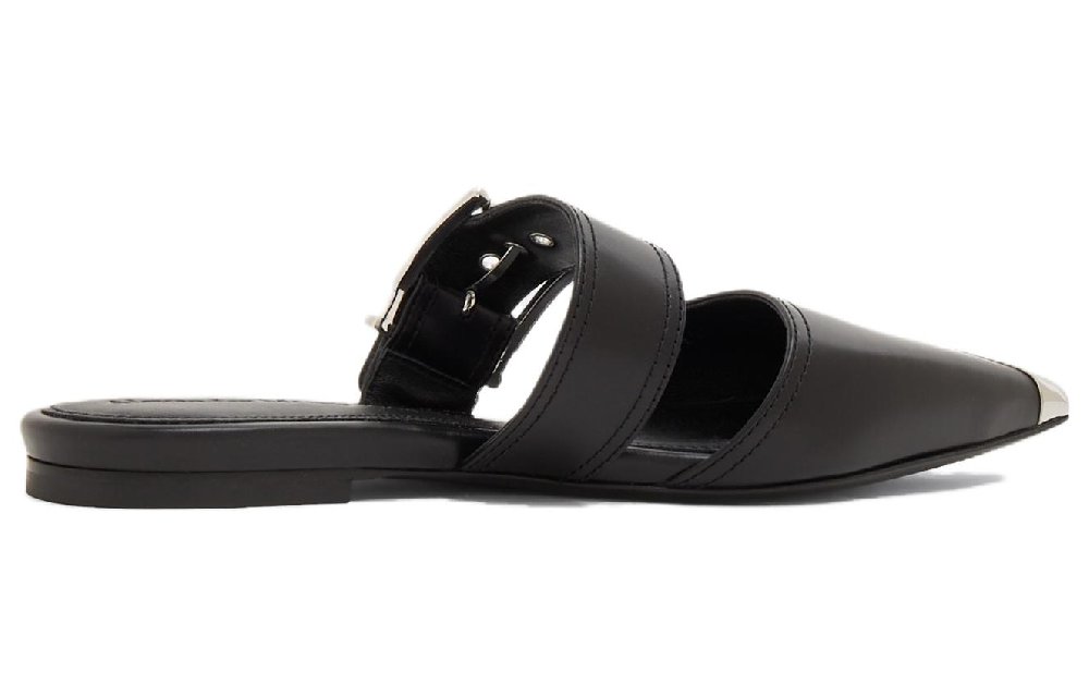 Alexander McQueen Punk Flat Mules Women's