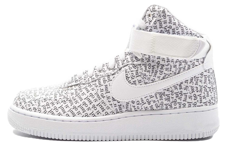 Nike Air Force 1 High Just Do It Pack White Women's