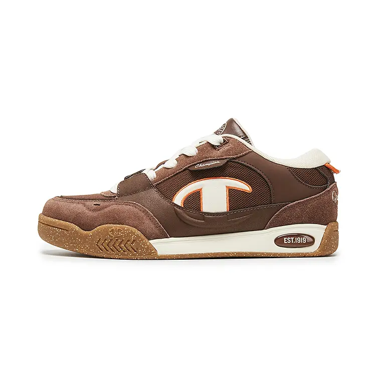 Champion Campus Abrasion Resistant Low top Skateboard Shoes Men's Pinecone Brown/Linen