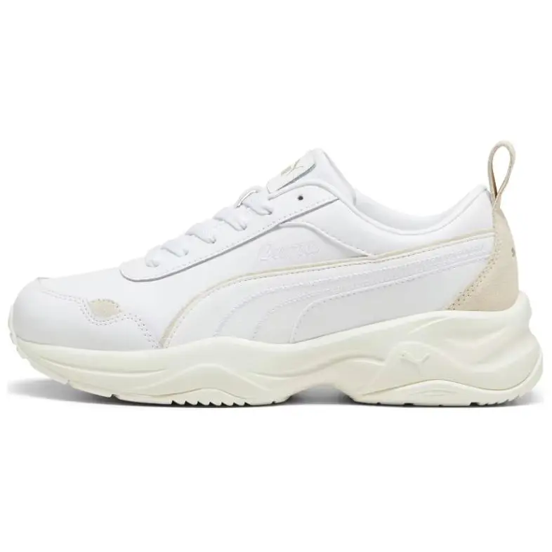 PUMA Wear resistant And Lightweight Low top Running Shoes Women's White