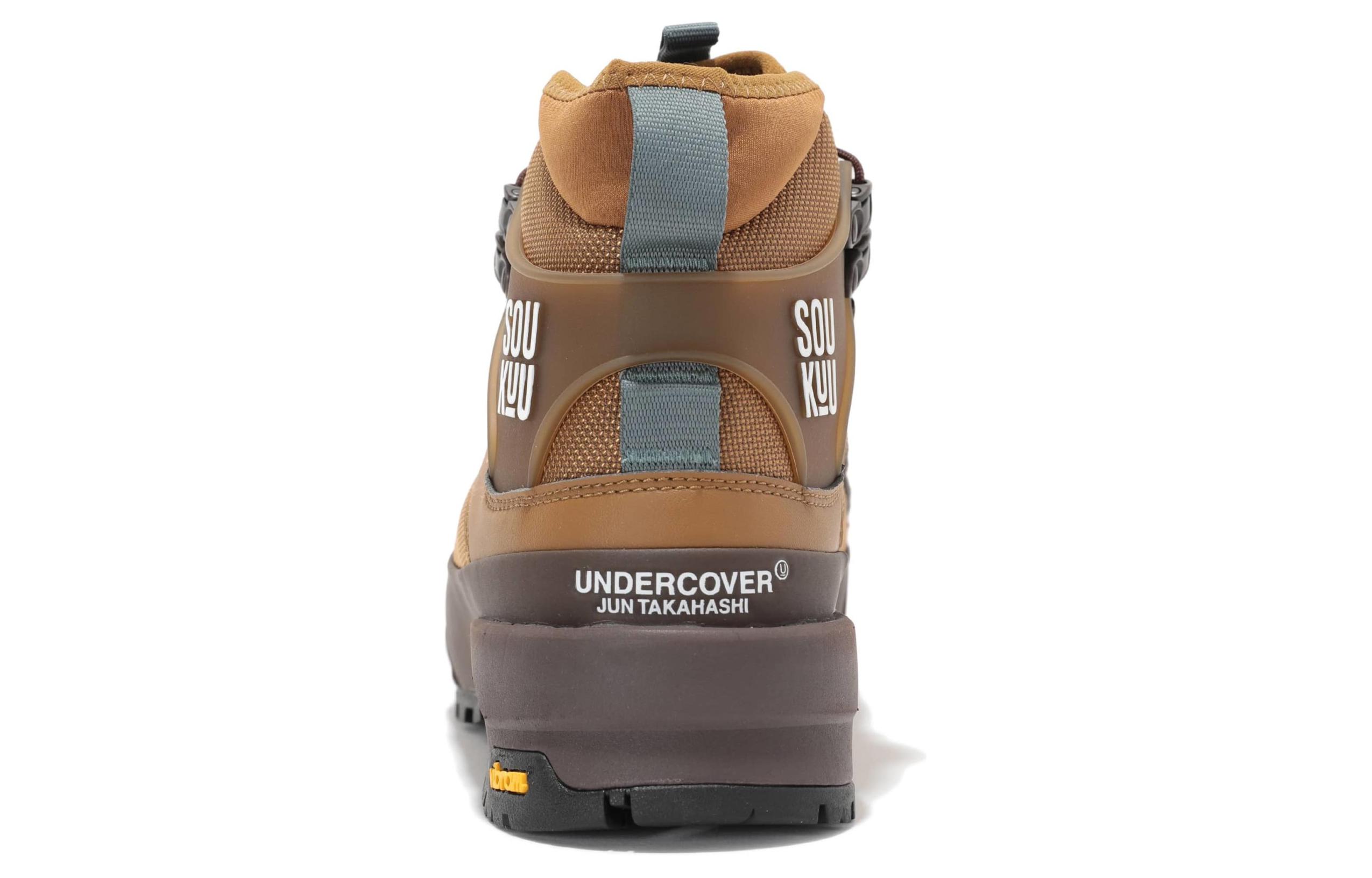 THE NORTH FACE SOUKUU Series Shock Absorbers Slip Resistant Abrasion Resistant High top Outdoor Shoes Men's Brown купить в интернет-магазине Yoocart с быстрой доставкой по России.