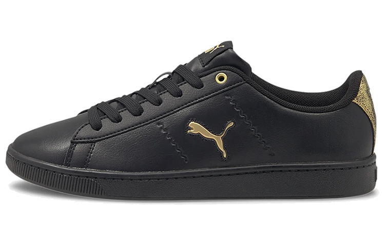 PUMA Vikky V2 Cat Metallic Shoes Black/Gold Women's