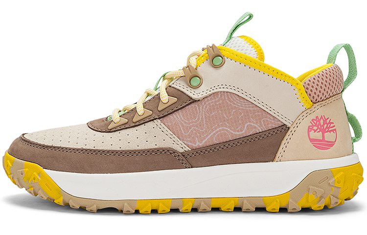 Timberland GreenStride Motion 6 Leather And Fabric Low Hiker 'Medium Beige Nubuck' Women's