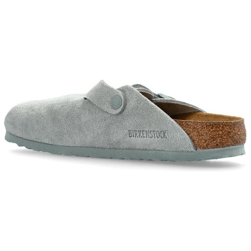 Birkenstock Women's Boston Suede Leather 'Pure Sage'