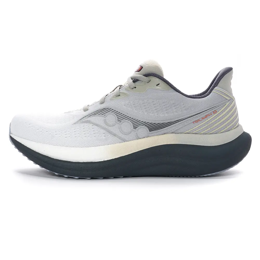 Saucony Triumph Victory 23 Anti Slip Wear Resistant Low Top Running Shoes Men's Gray
