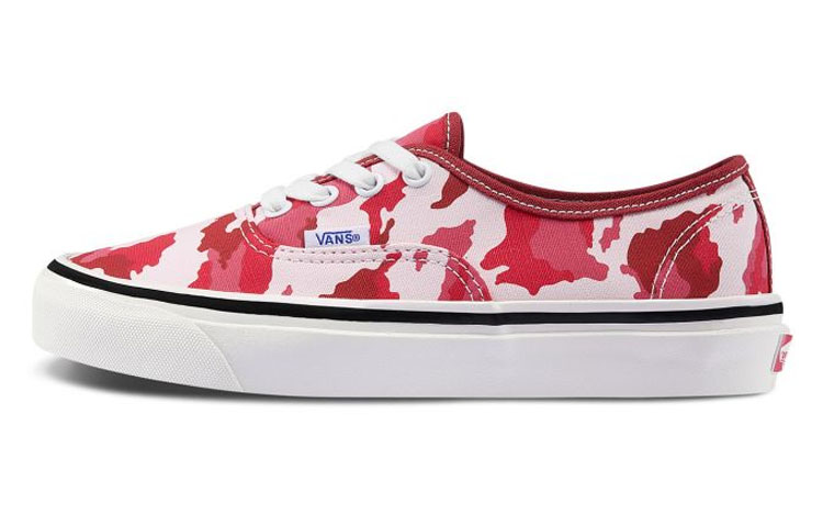 Vans Authentic Red Camouflage