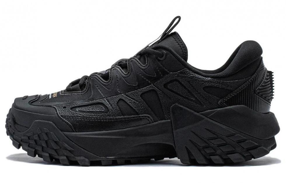 LiNing CF Tracing Collection Lin Chuan FW Cushioning Breathable Low-Top Casual Shoes Men's Black