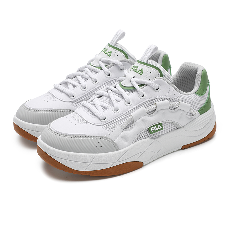 FILA BOHO Rainbow Shoes Breathable And Wear resistant Low top Skateboard Shoes Women's White Green купить в интернет-магазине Yoocart с быстрой доставкой по России.