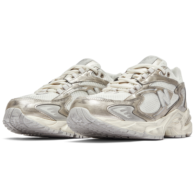 New Balance NB 725 Low Top Casual Running Shoes Unisex Vintage Champagne 'Chaos Pack' Box