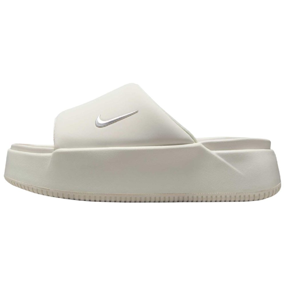 Nike Calm Slip Resistant Abrasion Resistant Slide Slippers Unisex White
