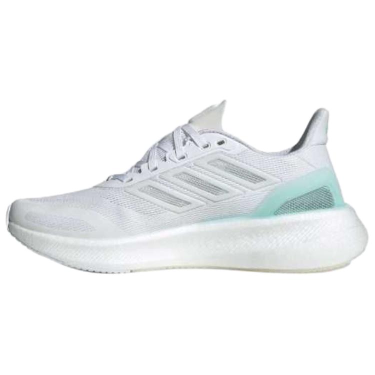 Adidas PUREBOOST 5 Abrasion Resistant Low Top Running Shoes Women's White Green купить в интернет-магазине Yoocart с быстрой доставкой по России.