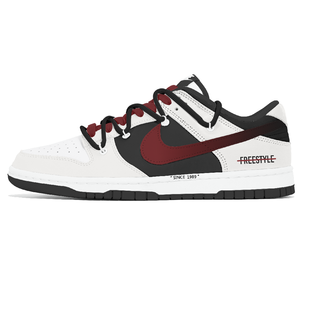 Nike Dunk Lemon Joy Abrasion Resistant Low Top Skateboard Shoes Unisex Ecru