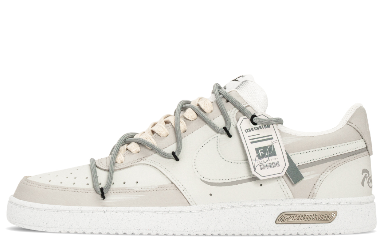 Nike Court Vision 1 Romantic, Special Box, Maillard Style, Gorpcore Abrasion Resistant Low top Skateboard Shoes Men's