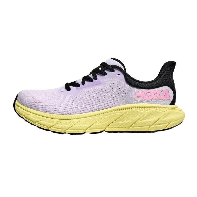 HOKA ONE ONE Arahi 7 Anti Slip And Wear Resistant Breathable Low Top Running Shoes Women's Purple Loose Fit купить в интернет-магазине Yoocart с быстрой доставкой по России.