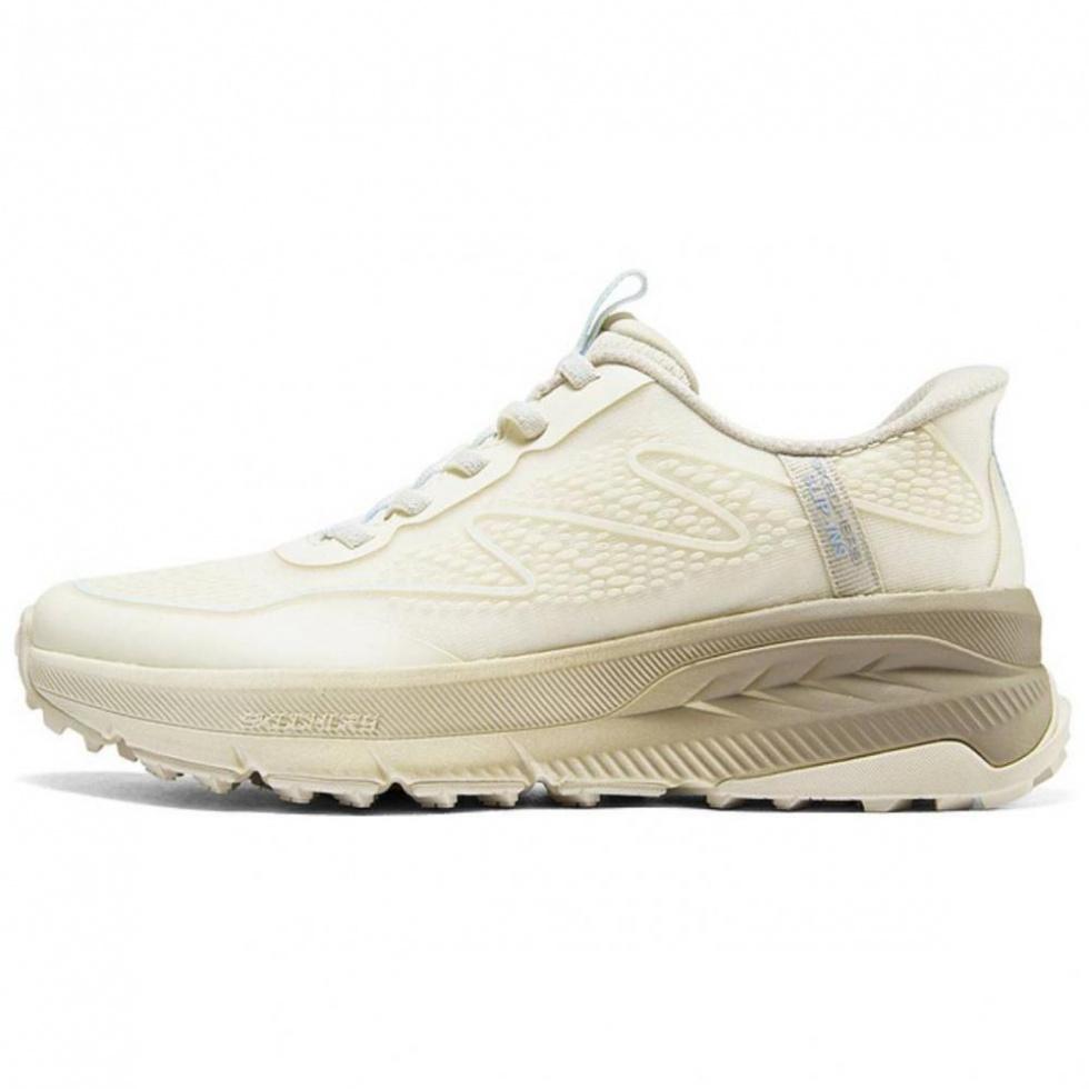 Skechers OUTDOOR Breathable Low-Top Casual Running Shoes Women's Beige