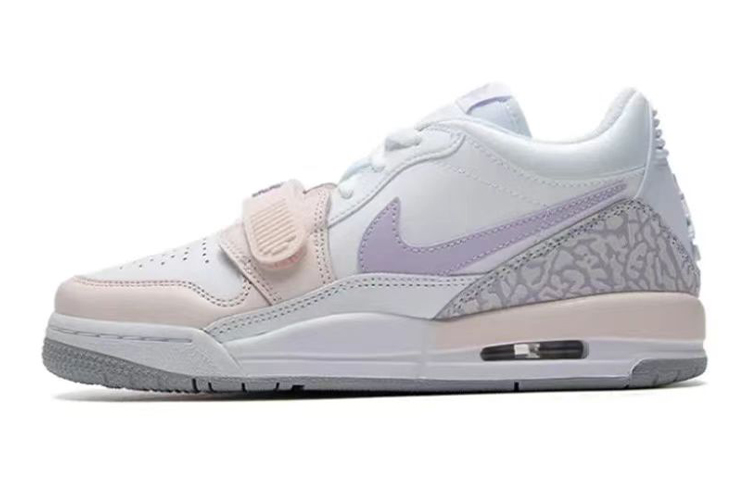 Jordan Legacy 312 Low-Top Vintage Basketball Shoes Women's White Pink Green купить в интернет-магазине Yoocart с быстрой доставкой по России.