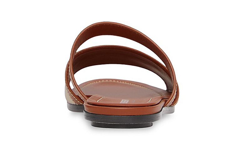 Burberry Rubber Sole Abrasion-Resistant Fashion Sandal Women's Brown