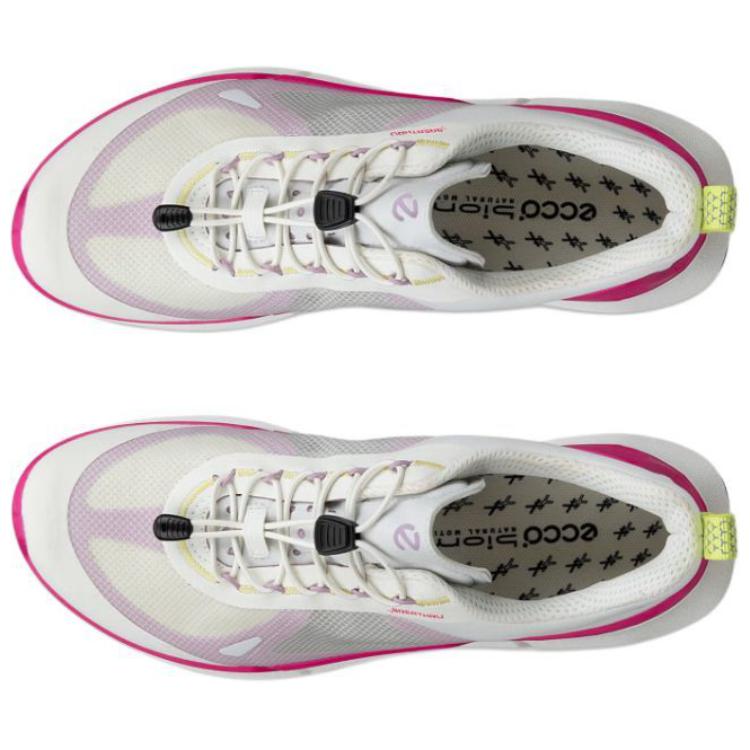 Ecco Biom 2.2 Breathru Low-Top Casual Shoes Women's White Red купить в интернет-магазине Yoocart с быстрой доставкой по России.