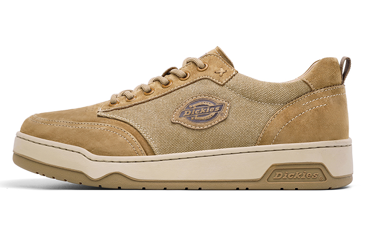 Dickies Coverage Low-Top Skateboard Shoes Men's Light Brown