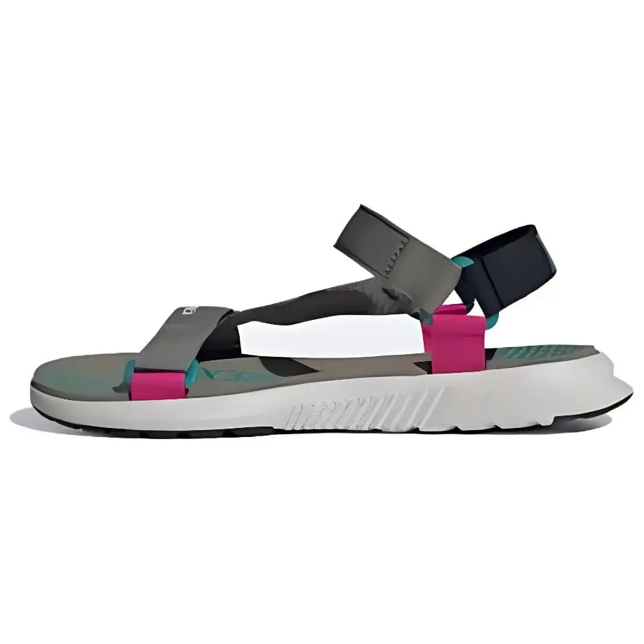 Adidas Terrex Hydroterra Light Beach Sandals Unisex Gray Black Purple