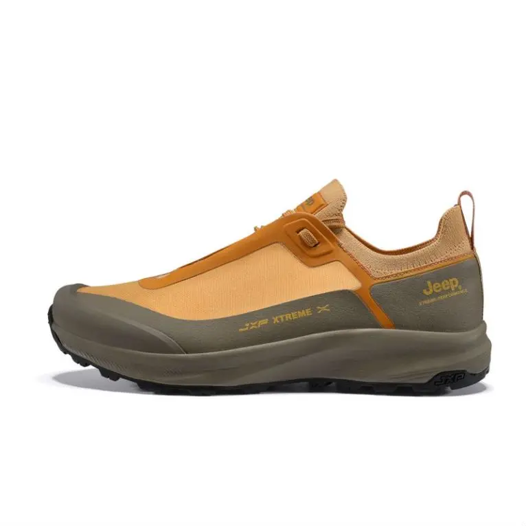Jeep Low Top Hiking Shoes Men's Earth Yellow