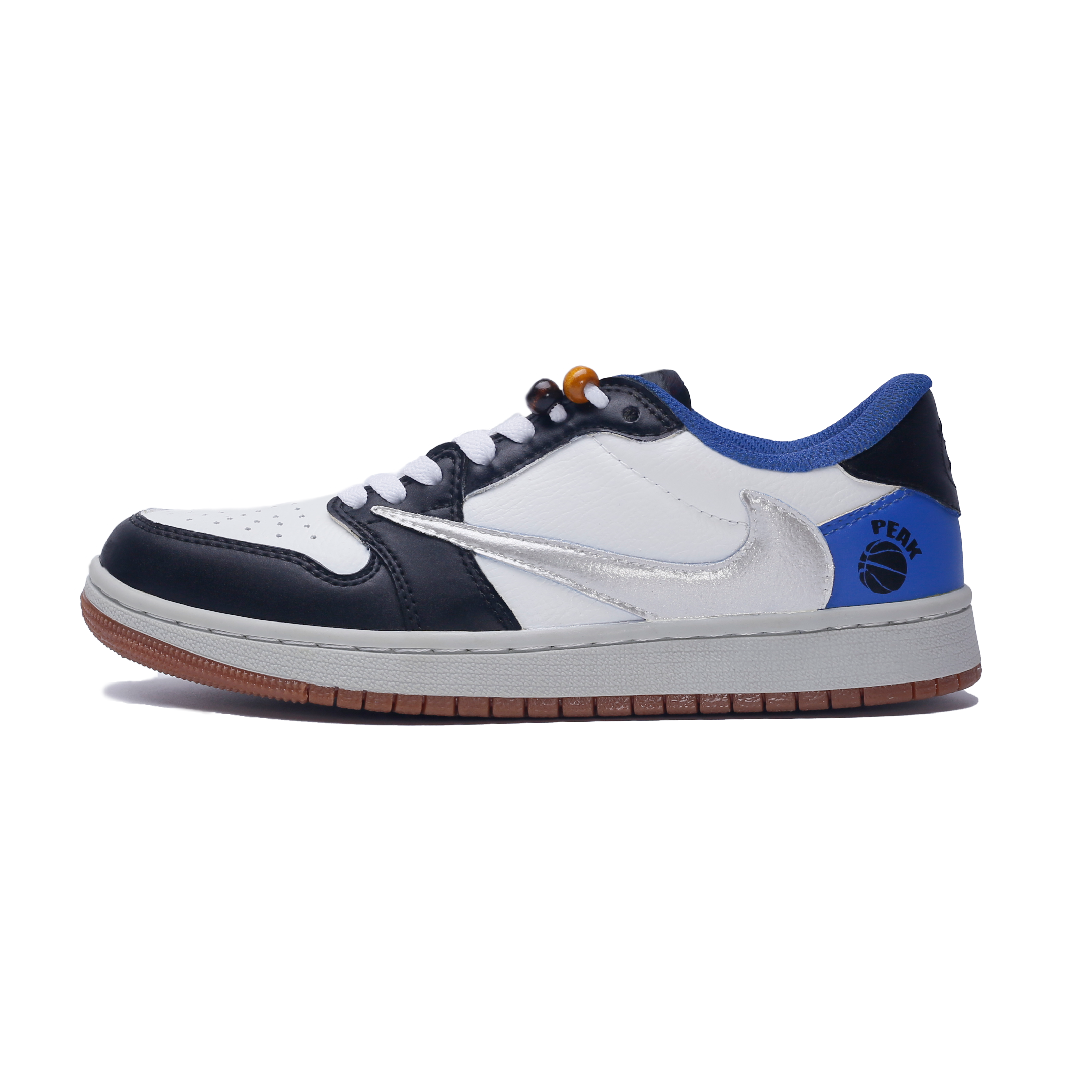 Travis Scott X Jordan Air Jordan 1 Vintage Basketball Shoes Unisex Low top Blue