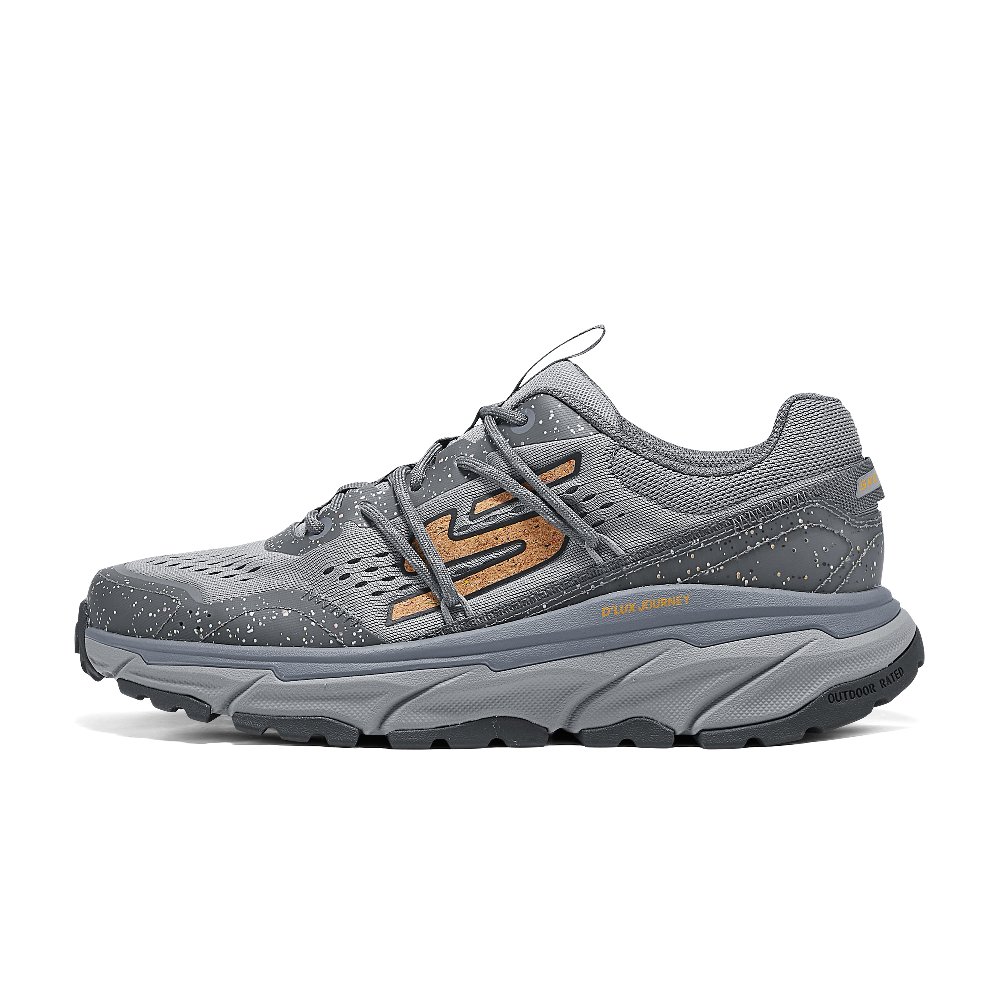 Skechers OUTDOOR MENS Abrasion Resistant Low Top Casual Shoes Men's Gray