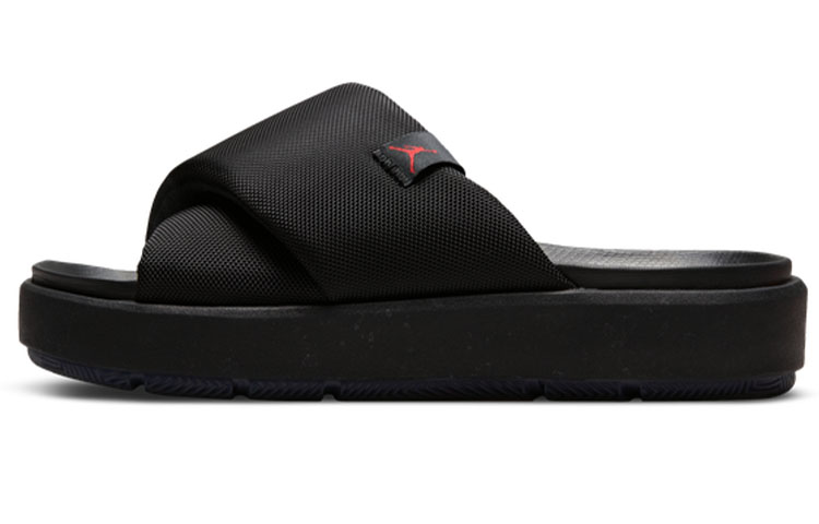 JORDAN Sophia Slide Black Red Women's