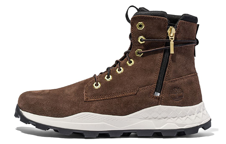 Timberland Brooklyn Side Zip Boot 'Brown Nubuck'