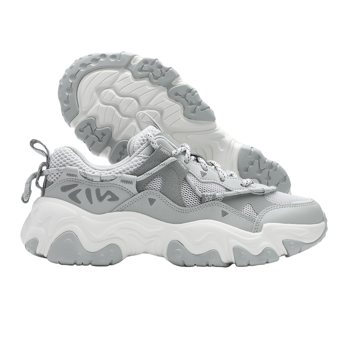 FILA FLUID 5 Breathable Low top Casual City Commute Running Shoes Women's Gray купить в интернет-магазине Yoocart с быстрой доставкой по России.