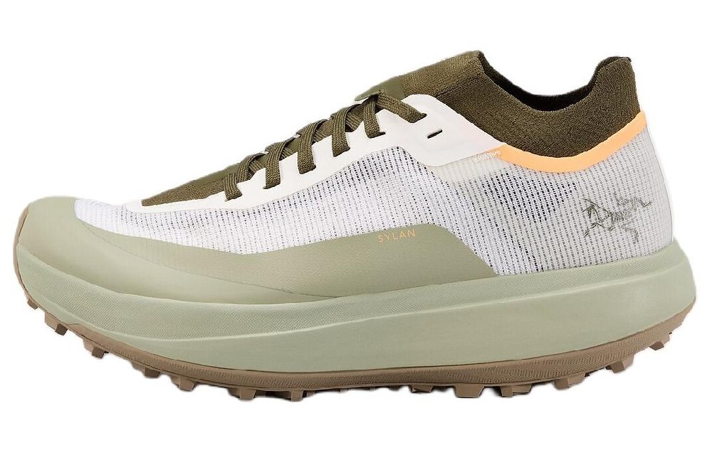 Arcteryx SYLAN Anti-Slip Wear-Resistant Breathable Rebound Low-Top Trail Running Running Shoes Women's Green White