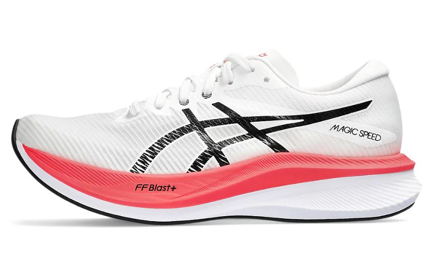 Asics Magic Speed 3 White Black Women's