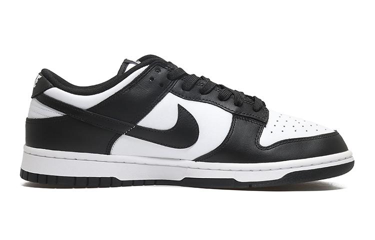 Nike Dunk Low Black Low top Skateboard Shoes GS Black White купить в интернет-магазине Yoocart с быстрой доставкой по России.