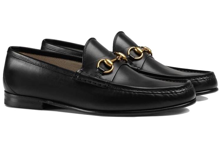 GUCCI 1953 Horsebit Loafer Black Leather