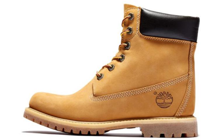 Timberland 6 Incg Premium Wedge Boots 'Wheat Nubuck' Women's