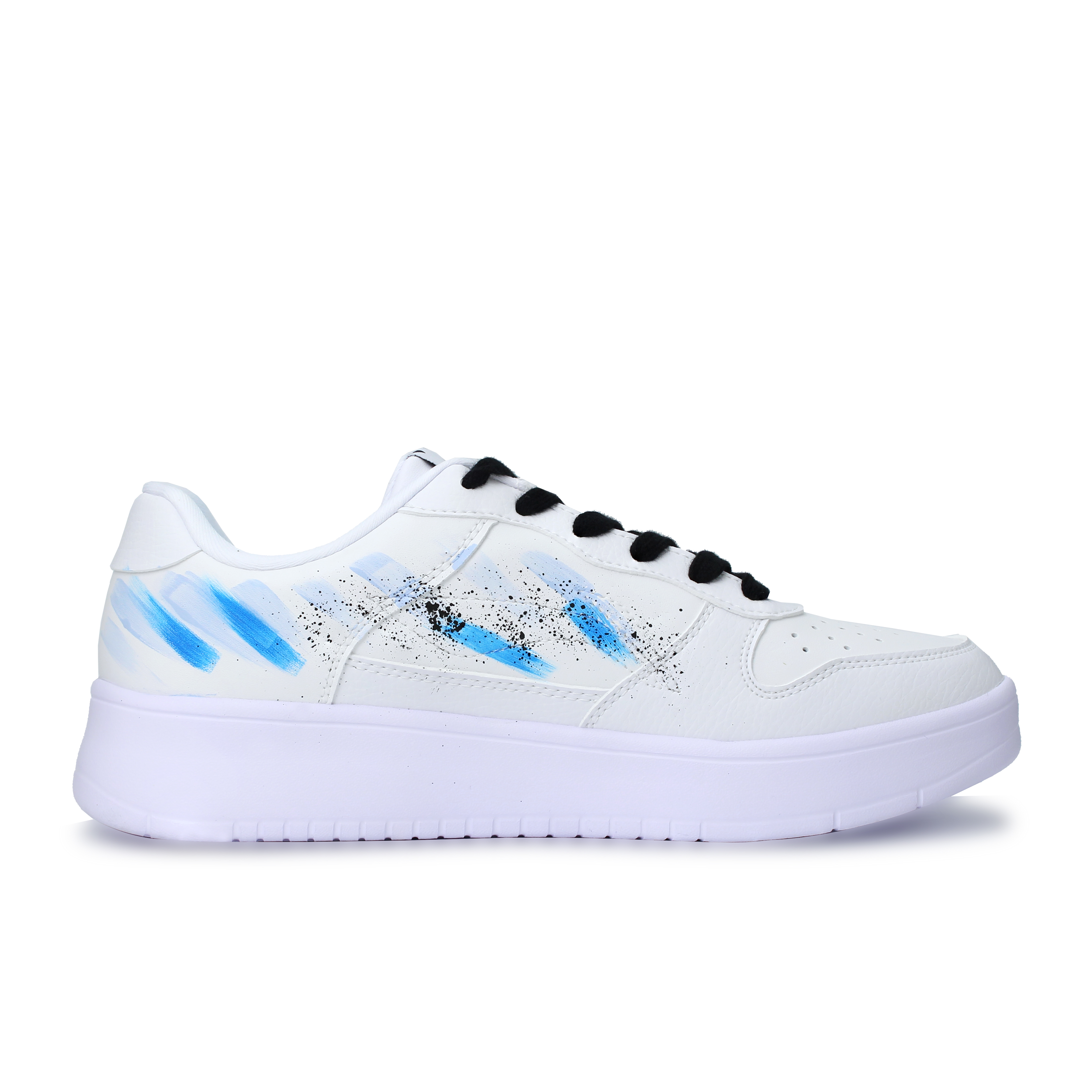 LiNing Pontoon Boats Wear resistant And Lightweight Low top Skateboard Shoes Unisex White