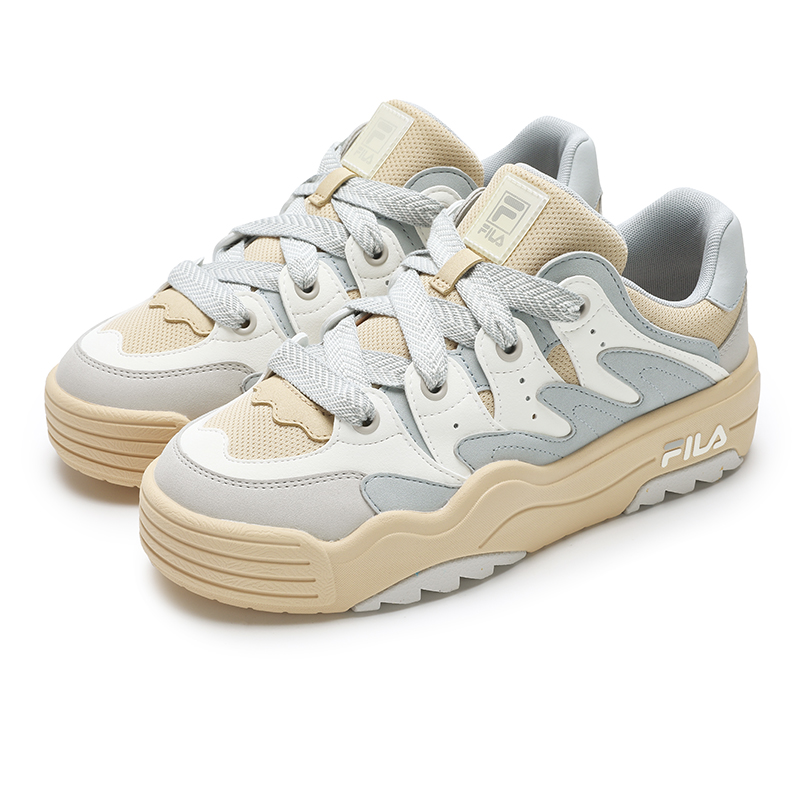 FILA Rosetta Abrasion Resistant Low top Skateboard Shoes Women's Blue White купить в интернет-магазине Yoocart с быстрой доставкой по России.