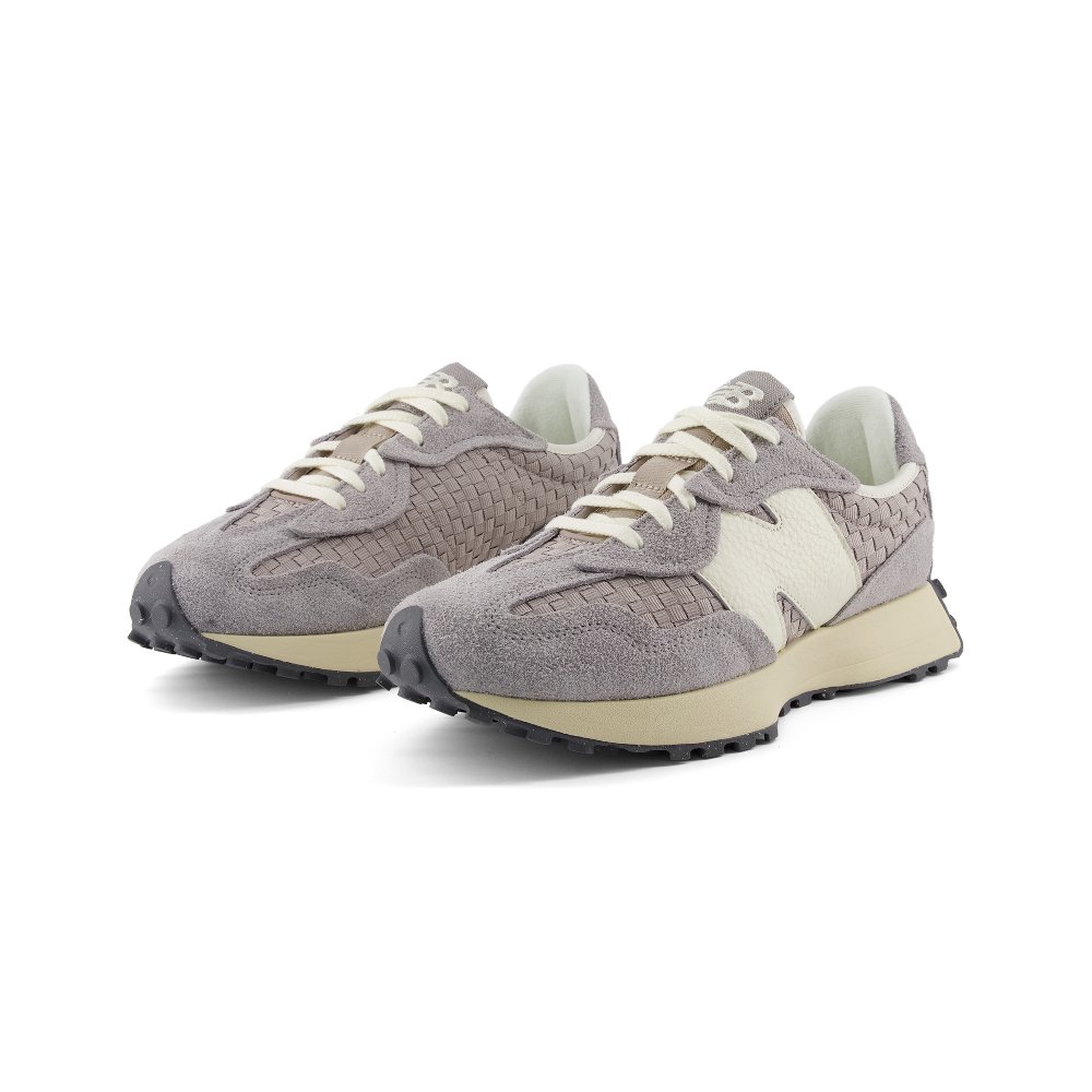 New Balance 327 Woven Cement Grey Light Mushroom