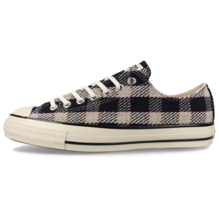 Converse All Star Us Wool Plaid Ox 'Black White'